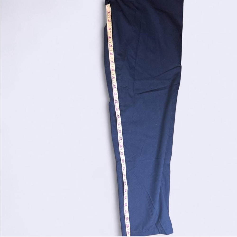 Vintage Ellen's Navy Blue Scrub Pants Women's Medium Made in USA - Picture 6 of 7